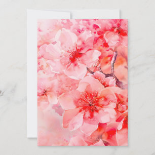 Cartão De Festividades Vintage Flor Petal Rosa Suave