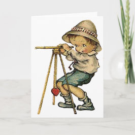 Cartão De Festividades Vintage Land Surveyor - Verdadeiro Amor