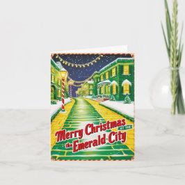 Cartão De Festividades Vintage Natal de 1930