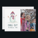 Cartão De Festividades Vintage Style Winter Christmas Family Photo<br><div class="desc">Um bonitinho bonitinho,  o cartão de saudação da época natalícia,  personalizável para suas especificidades.</div>