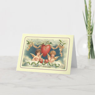 Cartão De Festividades Vintage Valentine