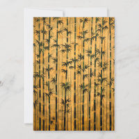Vintage Zen Forest Bamboo