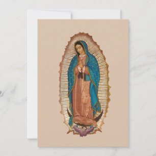 Cartão De Festividades Virgen de Guadalupe