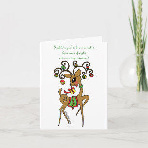 Cartão De Festividades Vixen / Conforto e Alegria