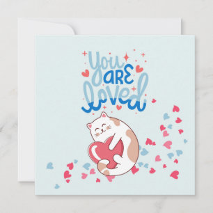 Cartão De Festividades Você É Gato Amado do Dia dos Namorados