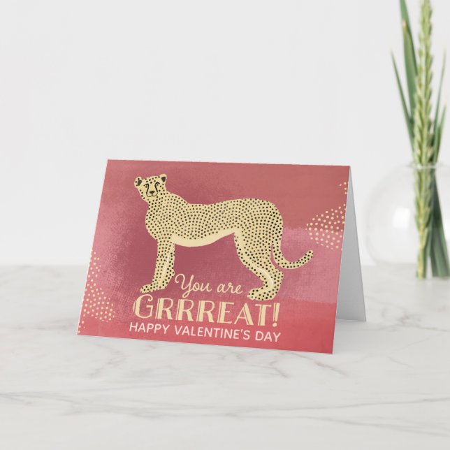 Cartão De Festividades Você é Grrreat (Frente)