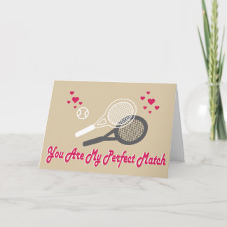 Cartão De Festividades Você é meu par perfeito
