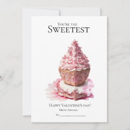 Cartão De Festividades Você é o Dia de os namorados cupcakes mais doce