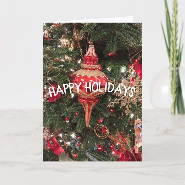 CARTÃO DE FESTIVIDADES **VOCÊ** É SEMPRE AMADO NATAL WISH (Frente)