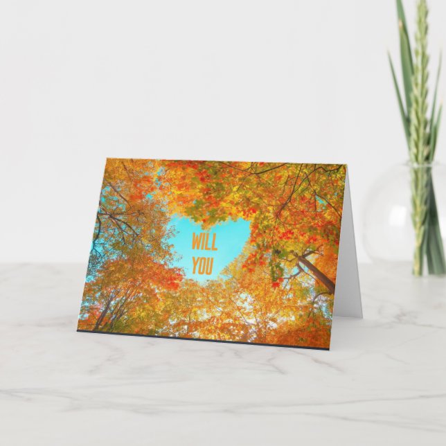 CARTÃO DE FESTIVIDADES VOCÊ IRÁ "CASADO-ME"? (Frente)