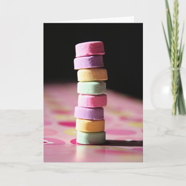 Cartão De Festividades Você me derrubou! (Frente)