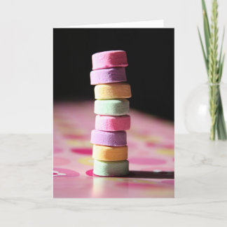 Cartão De Festividades Você me derrubou!