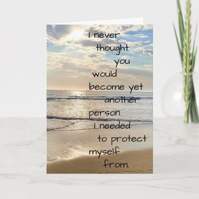 Cartão De Festividades Você Me Machuca (Frente)