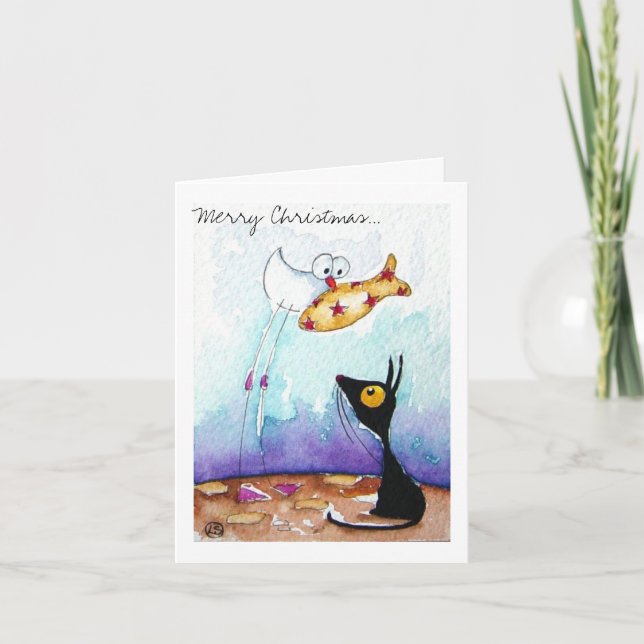 Cartão De Festividades Você nunca vai adivinhar (Frente)