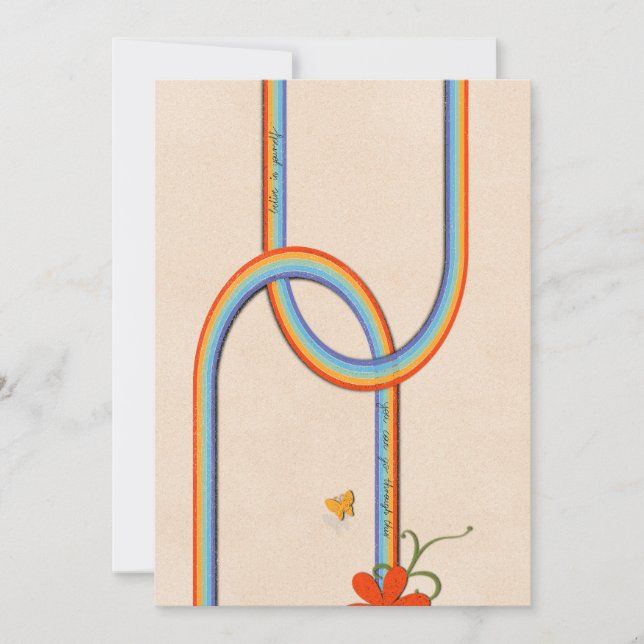 Cartão De Festividades Você pode passar por isso (Frente)