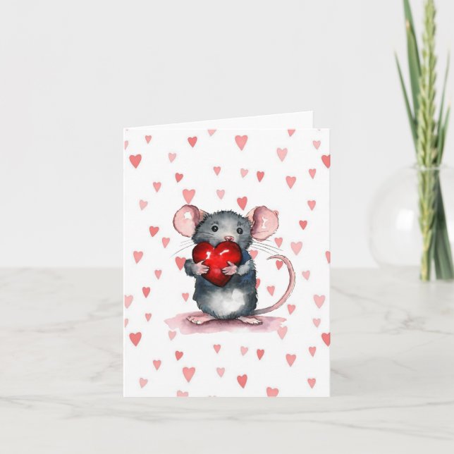 Cartão De Festividades Você Segura Meu Coração (Frente)