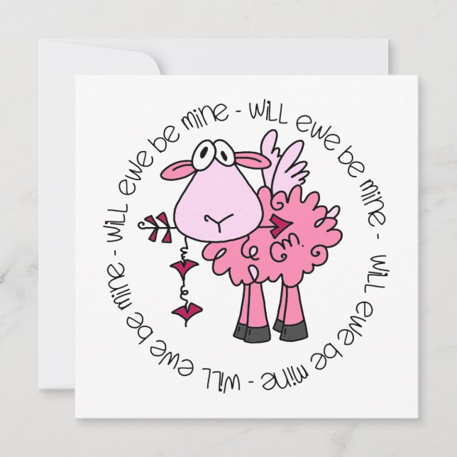 Cartão De Festividades Você Será O Meu Namorados (Frente)