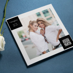 Cartão De Festividades Você vai? código QR