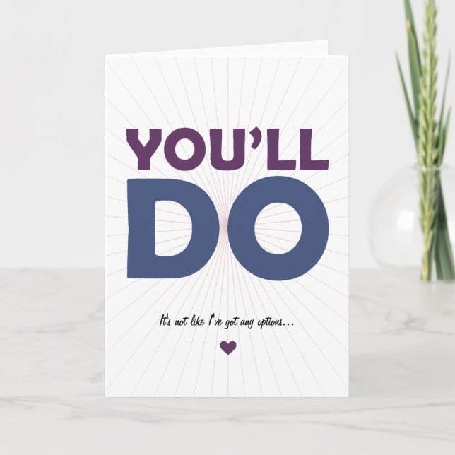 Cartão De Festividades Você vai fazer (Frente)