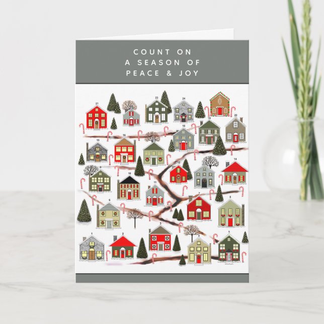 Cartão De Festividades Voluntário (Frente)