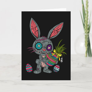 Cartão De Festividades Voodoo Páscoa Bunny