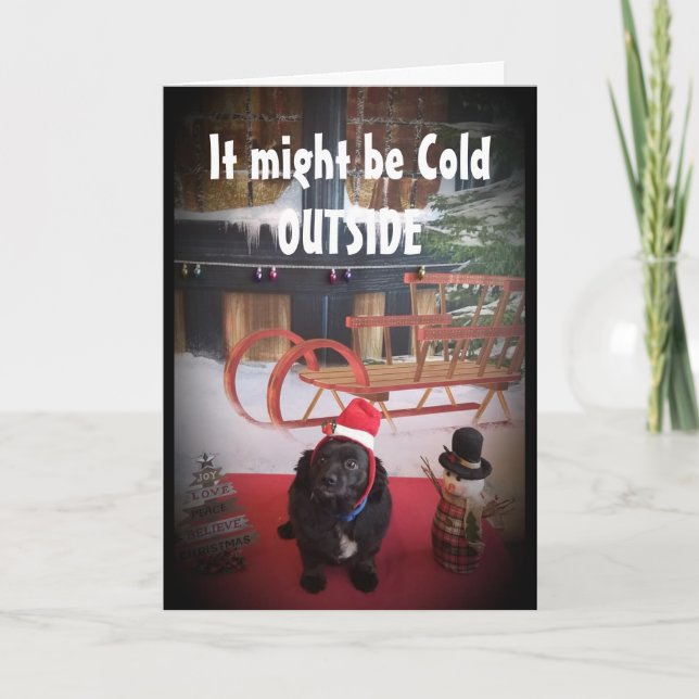 CARTÃO DE FESTIVIDADES VOU MANTÊ-LO "ESQUECIDO" NO NATAL (Frente)