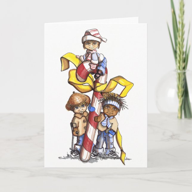 Cartão De Festividades VSA Holiday Card - John Jannenga (Frente)