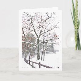 Cartão De Festividades *Walden Pond: Appointments in Nature: Holiday