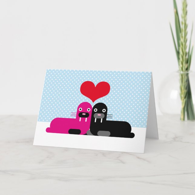 Cartão De Festividades Wally (Frente)