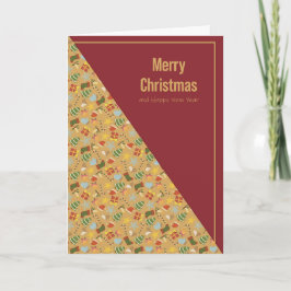 Cartão De Festividades Warm & Cozy Christmas Card