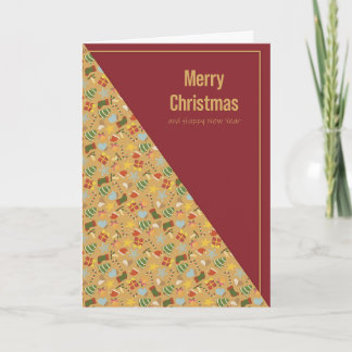 Cartão De Festividades Warm & Cozy Christmas Card
