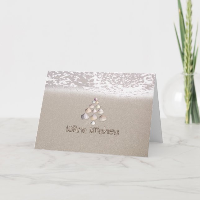 Cartão De Festividades Warm Wishes (Frente)