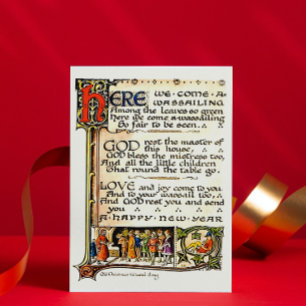 Cartão De Festividades Wassail