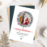 Cartão De Festividades Watercolor Winter Berry Greenery Wreath Photo<br><div class="desc">Envie desejos de inverno quente com nossa Carta de Férias de Férias de Berry Greenery de inverno em Watercolor. Esta carta elegante apresenta uma bela design de coroa pintada à mão, fornecendo o pano de fundo perfeito para a sua querida foto de feriado. Compartilhe o espírito da temporada com amigos...</div>