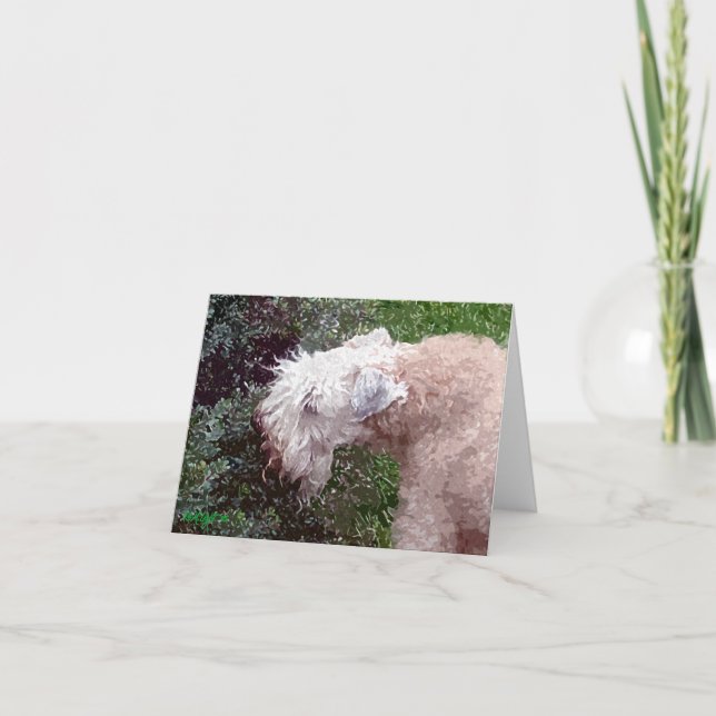 Cartão De Festividades Waverly Painterly (Frente)