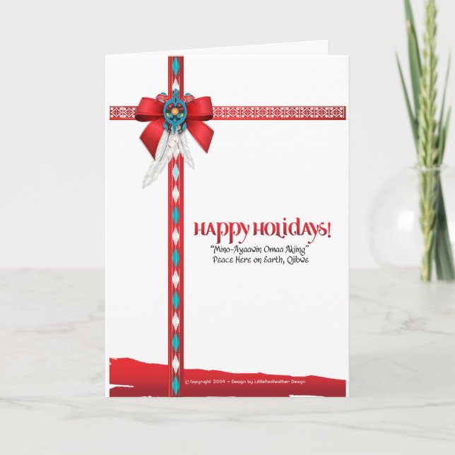 Cartão De Festividades We Live Native™ Collection (Frente)