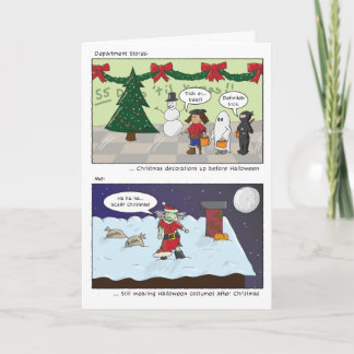Cartão De Festividades We Wish You a Scary Christmas