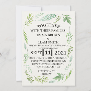 Cartão De Festividades Wedding card 2021