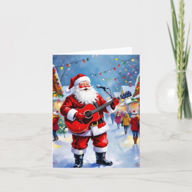 Cartão De Festividades „Weihnachtliche Harmonie“ (Frente)