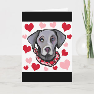 CARTÃO DE FESTIVIDADES WEIMARANA