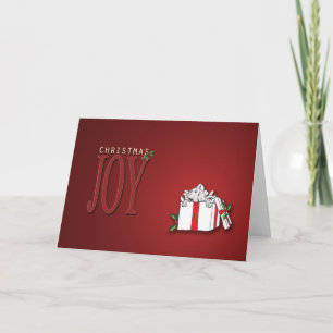 Cartão De Festividades Weimaraner Puppy Christmas