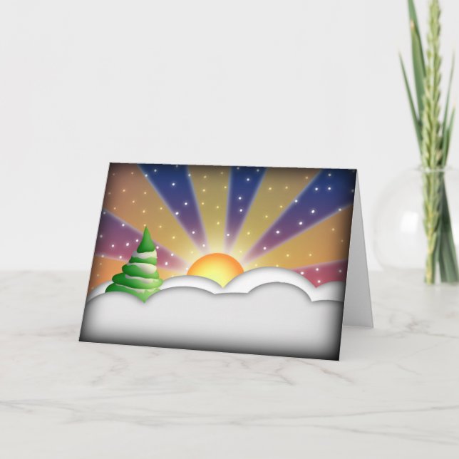 Cartão De Festividades Welcome Back Sun, greeting  card (Frente)