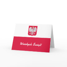 Wesołych Świąt Flaga Polski - Bandeira polonesa