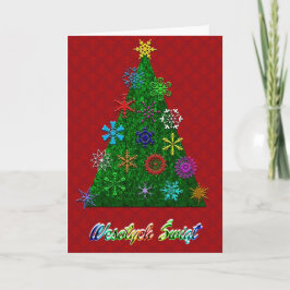 Cartão De Festividades Wesolych Swiat -Merry Christmas Card