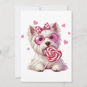 Cartão De Festividades West Highland White Terrier