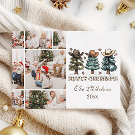 Cartão De Festividades  Western Howdy Christmas 7 photo