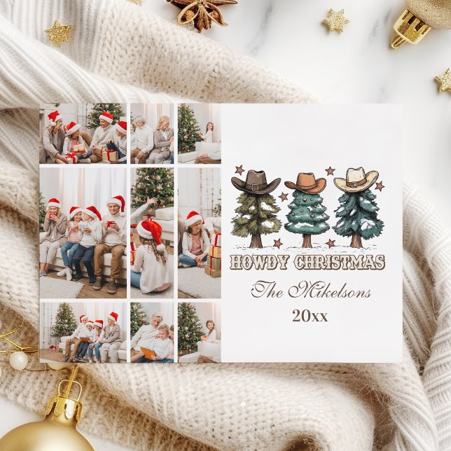 Cartão De Festividades  Western Howdy Christmas 9 photo (Criador carregado)