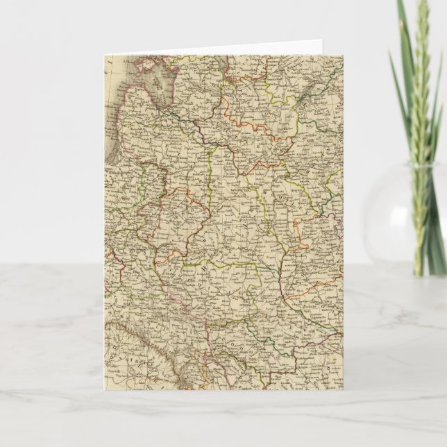 Cartão De Festividades Western Russia, Poland (Frente)