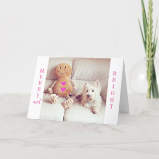 Cartão De Festividades Westie Christmas Card West Highland Terrier