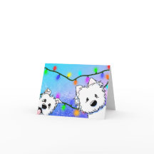 Westies de Natal KiniArt